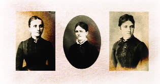 Nikoline sestre: Milka , Anđela i Marica Tesla 